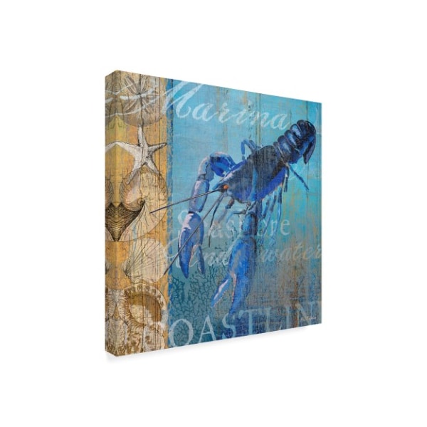 Art Licensing Studio 'Lobster And Sea' Canvas Art,18x18